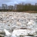 Panevėžio rajone – didžiulės ledų sankaupos