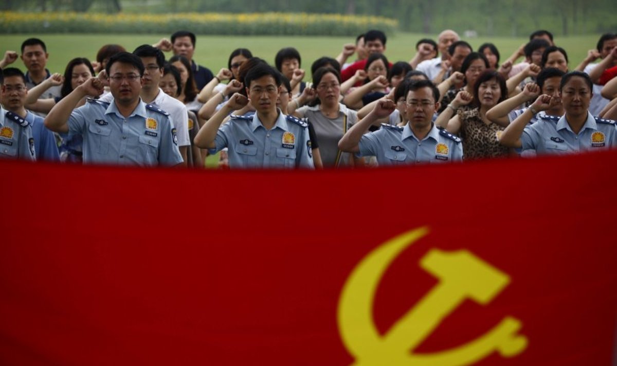 Kinijos komunistų partija pažymi 90-ąsias metines
