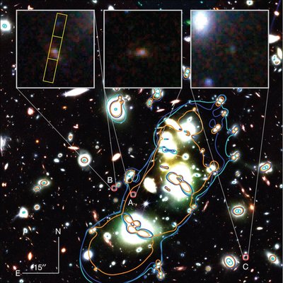  Abell 2744 galaktikų speičius. Nature/NASA nuotr.