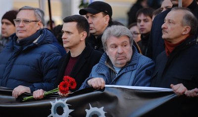 B. Nemcovo atminimui surengtos eitynės Maskvoje