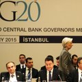 JAV įspėjo G20 grupę: laikykimės pažadų