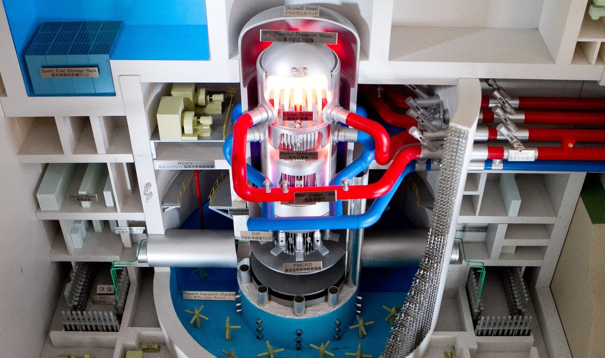 Visagino atominės elektrinės (AE) technologija - Pažangiojo verdančio vandens reaktoriaus modelis ABWR