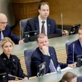 S. Skvernelis Seimo posėdžių salėje išskyrė M. Majauską ir I. Šiaulienę