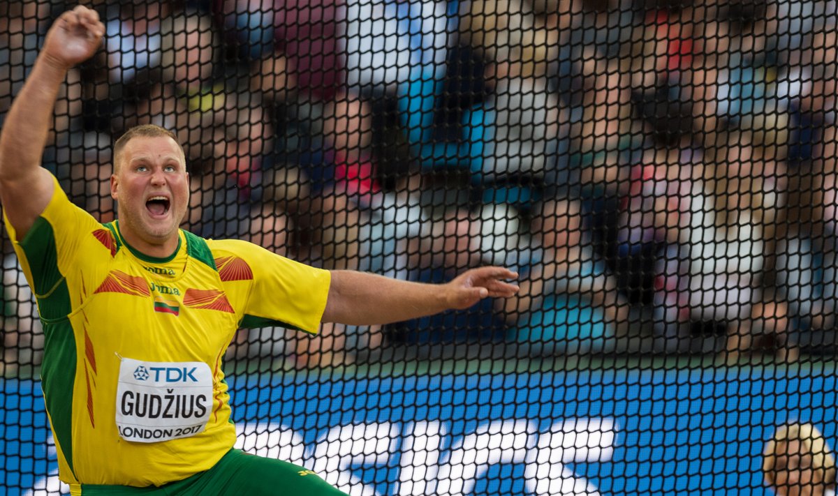 A. Gudžius pasaulio čempionato disko metimo finale