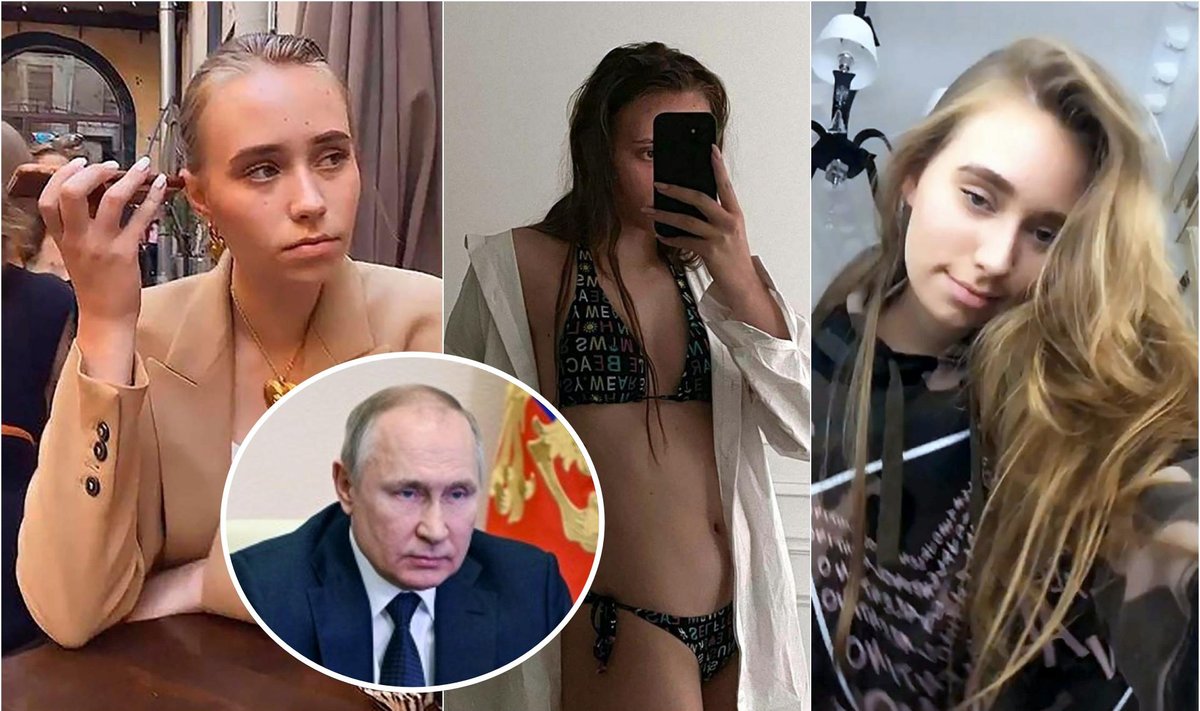 Putino „slapta dukra“ vadinama Luiza Rozova / Foto: Instagram, Scanpix