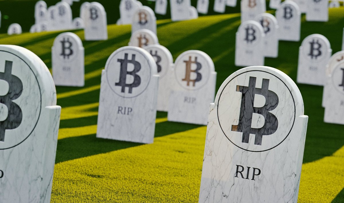 Bitkoiną laidoti dar gali būti per anksti