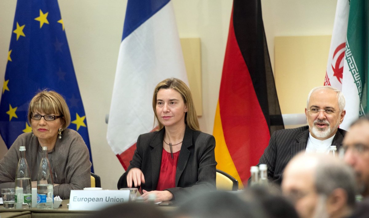 Javadas Zarifas, Federica Mogherini, Helga Schmid