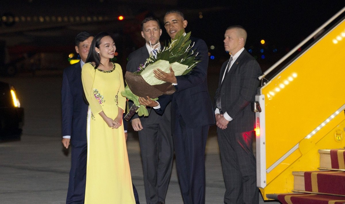 Barackas Obama atvyko į Vietnamą