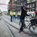 Amsterdame dėl sprogimo grėsmės - evakuacija