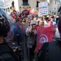 Tūkstančiai žmonių protestavo prieš Tuniso prezidentą