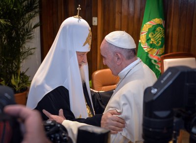 Popiežius Pranciškus, patriarchas Kirilas