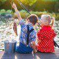 Kaip paskatinti vaikus leisti laiką gamtoje: Kauno žvejai pasiūlė išeitį