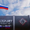 Rusiškos naftos kaina smuko žemiau 50 dolerių ribos