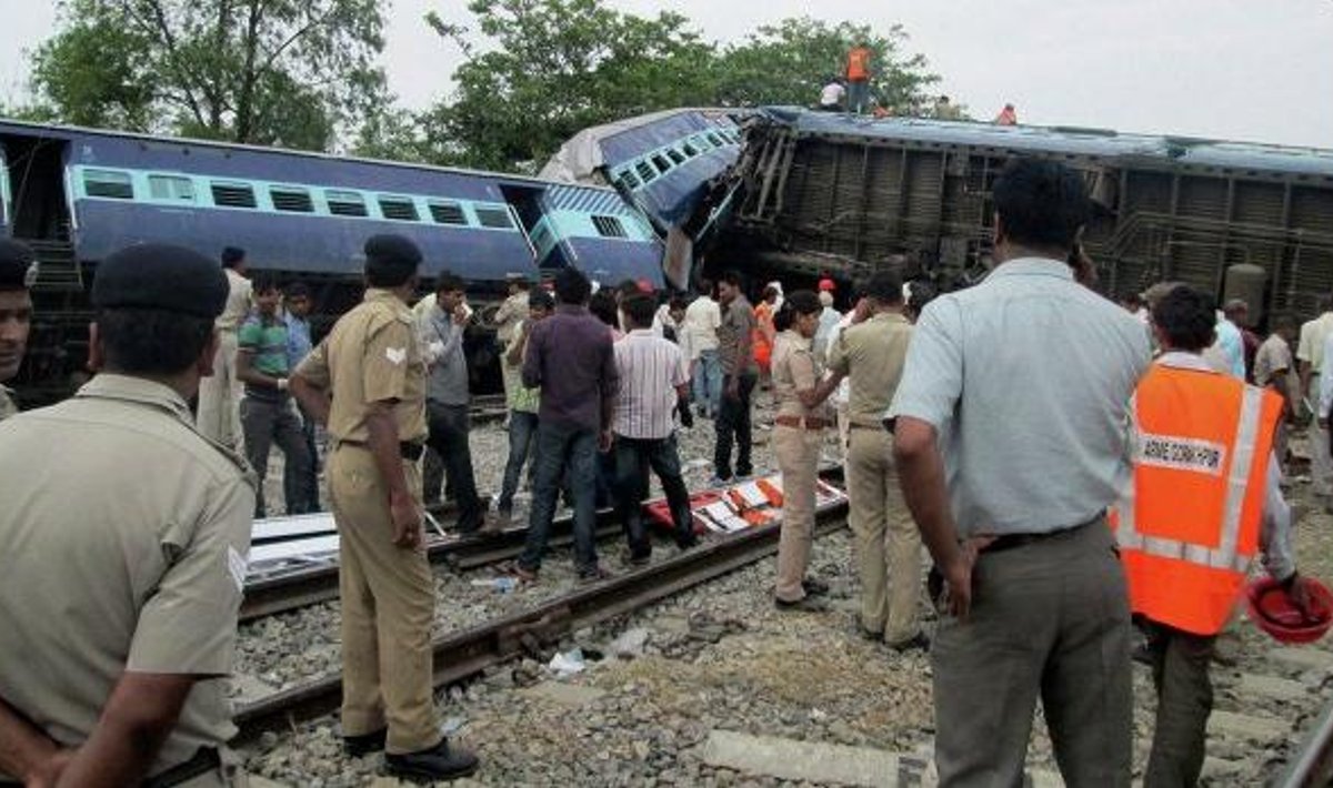 Traukinio katastrofa Indijoje