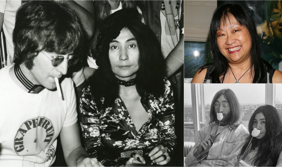 Johnas Lennonas, Yoko Ono ir May Pang