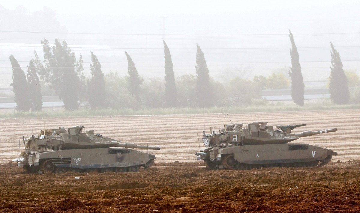 Izraelio tankai
