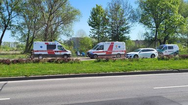 Несчастный случай в Клайпеде – упал параплан с двумя людьми