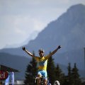 „Tour de France“ etape R. Navardauskas lyderiams pralaimėjo 40 min.