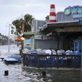 Uraganas Idalia pasiekė Floridos vakarinę pakrantę