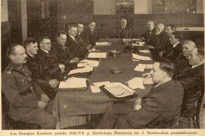 1-asis Energijos komiteto posėdis