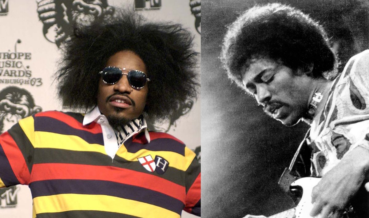 Andre Benjamin, Jimi Hendrix