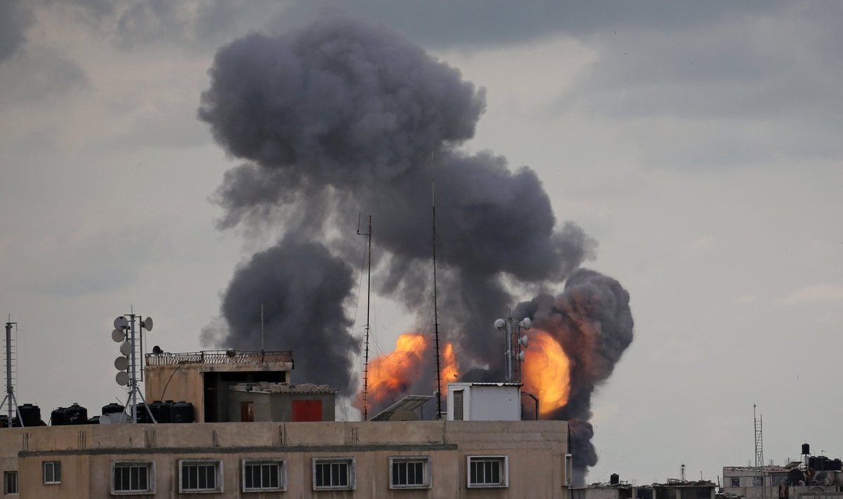 Gazos Ruože „Islamo džihadas“ vėl paleido raketų į Izraelį