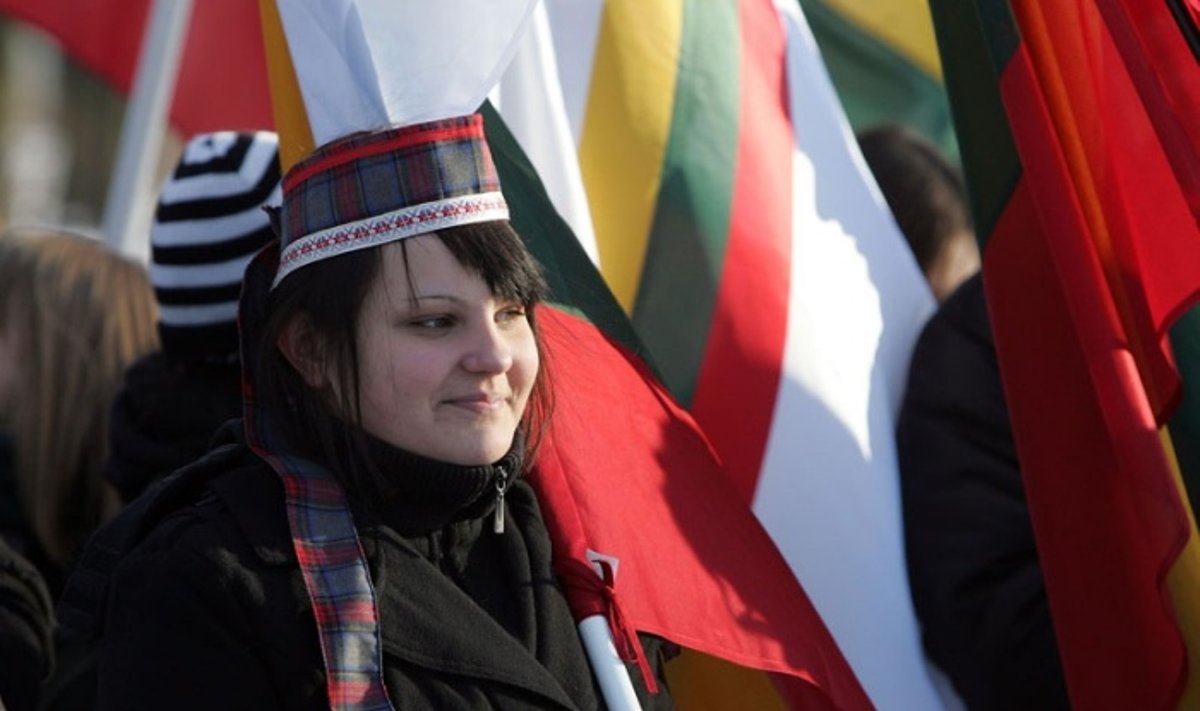 Lietuvių tautinio jaunimo sąjunga patriotines eitynes