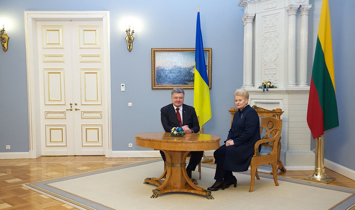 Petro Poroshenko, Dalia Grybauskaitė