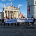 Melagingai padidino Astrauskaitės protesto dalyvių skaičių