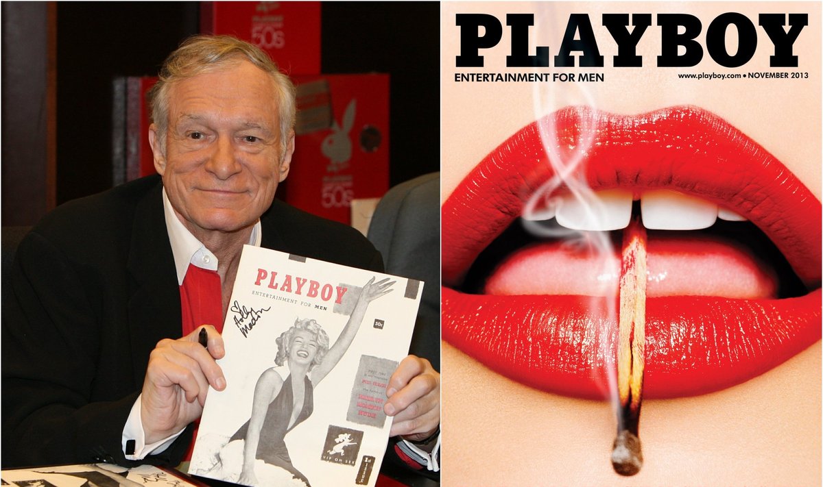 Hugh Hefneris, "Playboy" viršelis