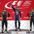 Įdomiose ir incidentų kupinose lenktynėse vėl triumfavo S. Vettelis