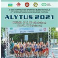 Tarptautinis sportinio ėjimo festivalis „Alytus 2021“