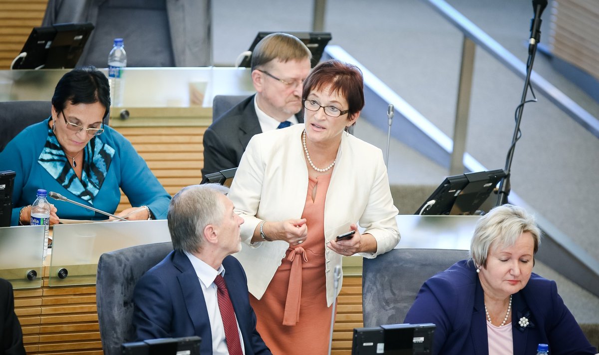 Birutė Vėsaitė and the Social Democrats in the Seimas