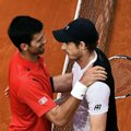 A. Murray ATP „Masters“ turnyro Romoje finale patiesė N. Djokovičių