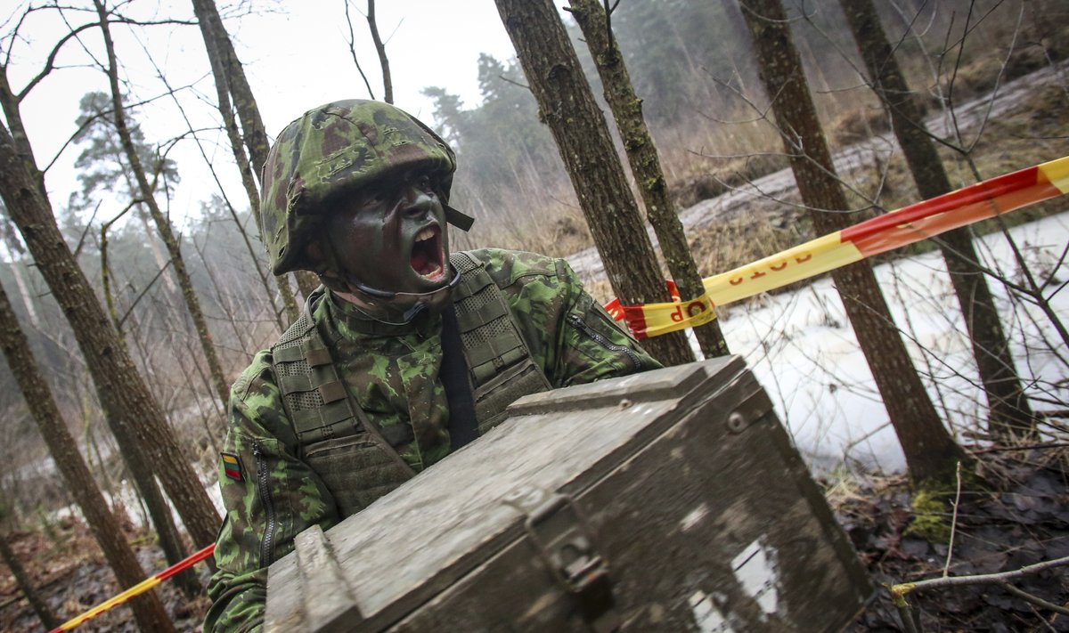 LIthuanian army action in Rukla