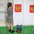 Russian voters in Lithuania voted in presidential election