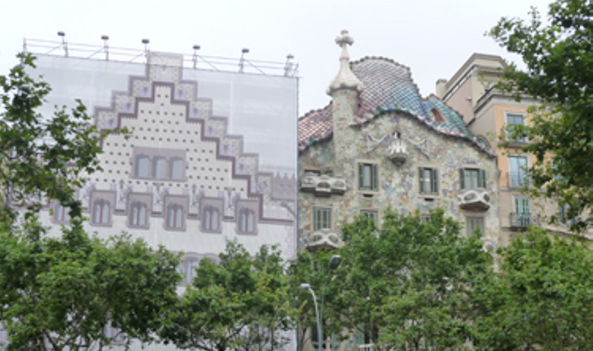 A. Gaudi gyvenamasis namas „Casa Batllo“