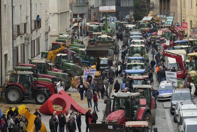 Ispanijos ūkininkų protestai