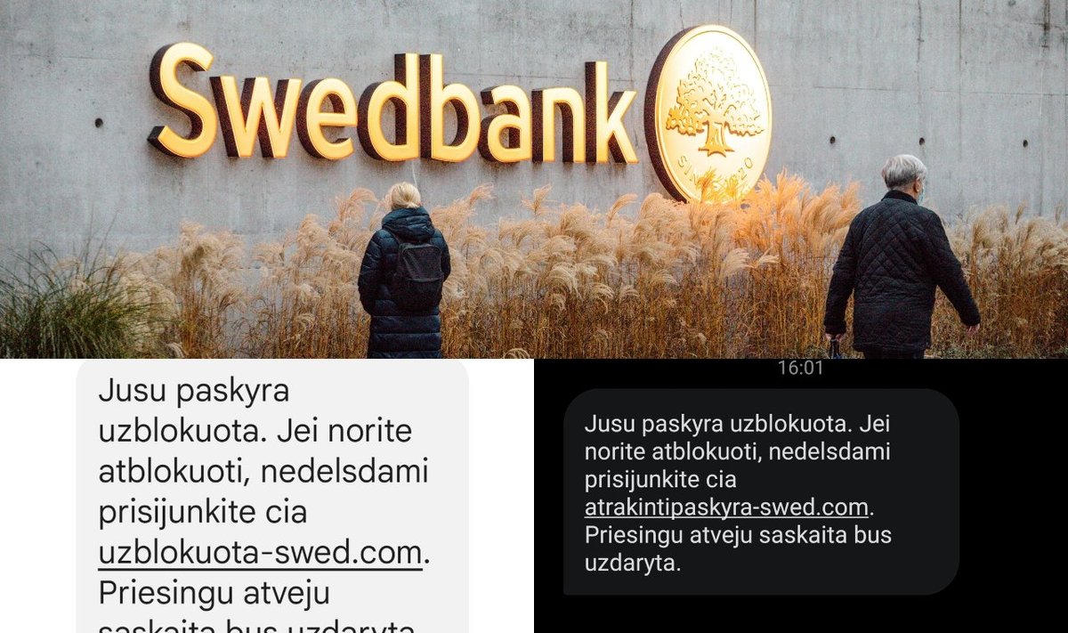 „Swedbank“ įspėja dėl sukčių