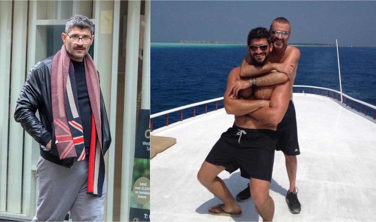 George Michael ir Fadi Fawaz, Fadi Fawaz (kairėje)/ Foto: Vida press, Instagram