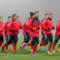 Lietuvos futbolininkai gerbia šveicarus, bet jų nesibaimina