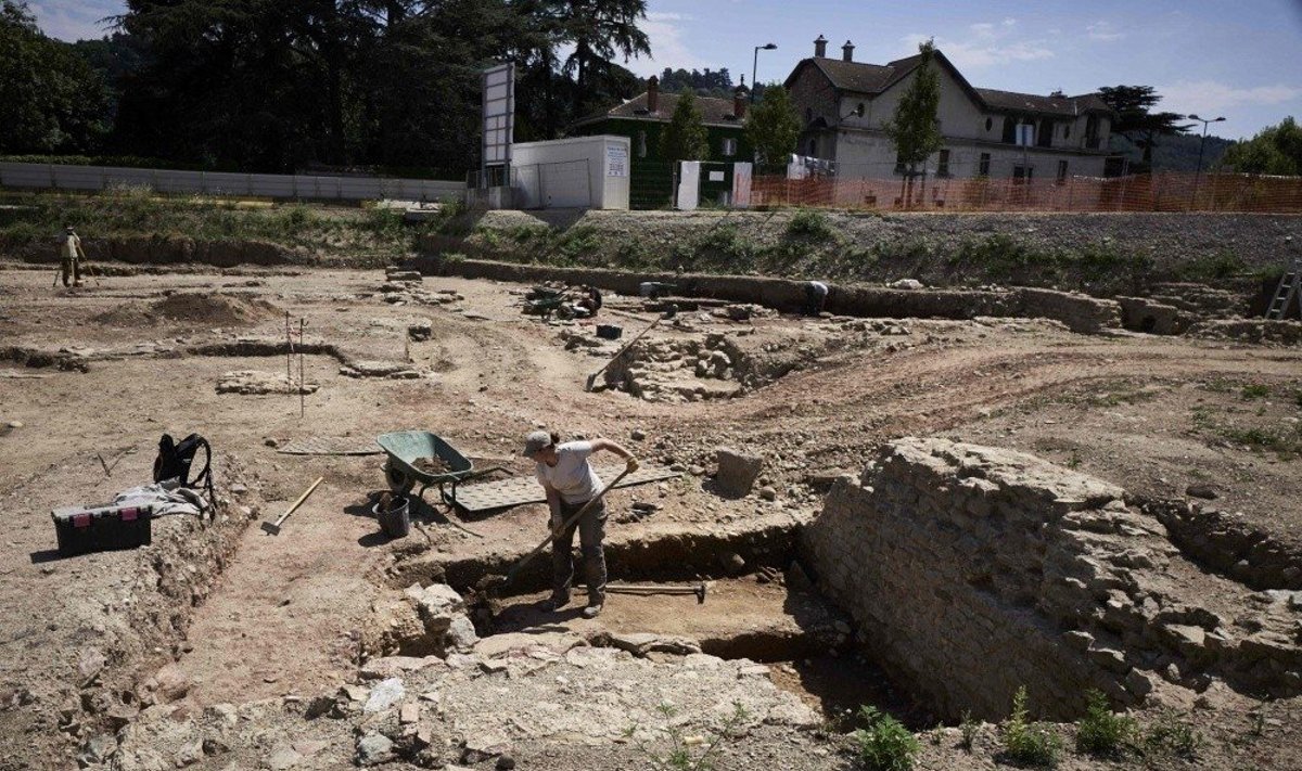 Archeologai pietryčių Prancūzijoje atrado „mažąją Pompeją“