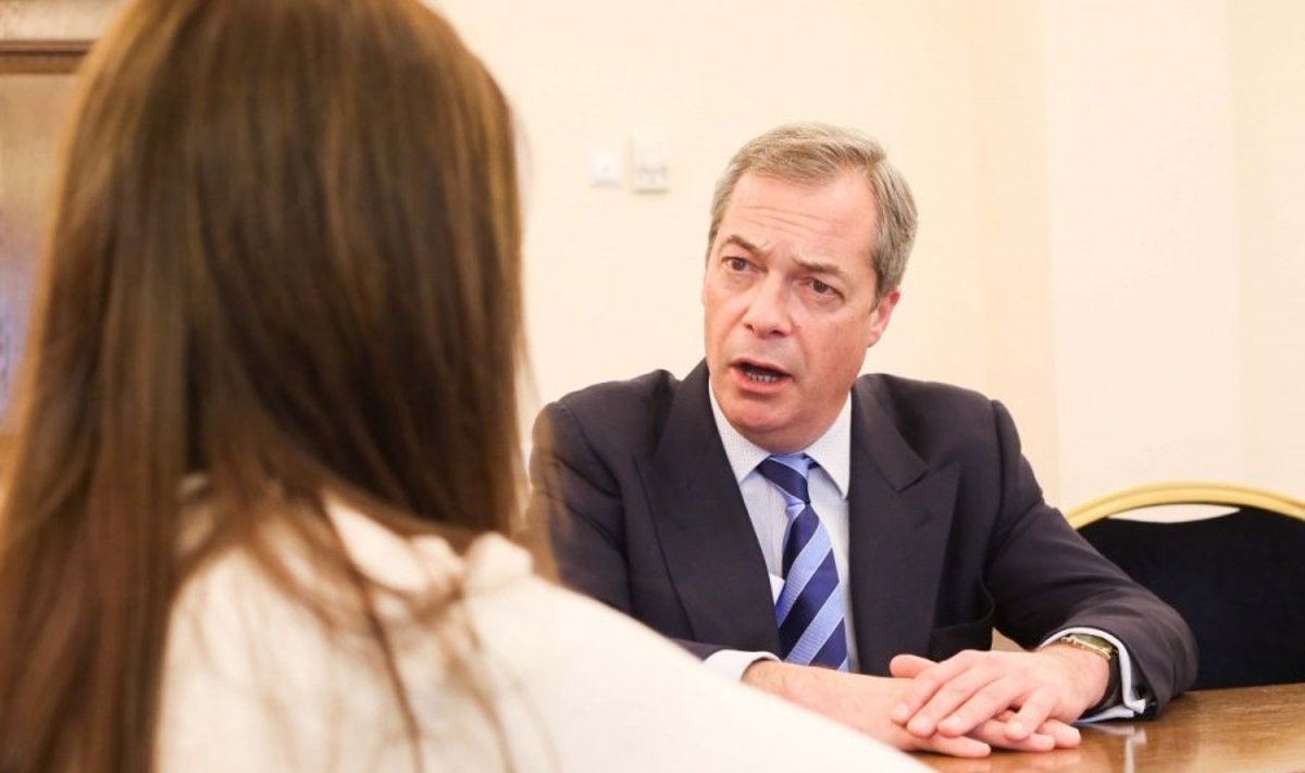 Nigel Farage interviu