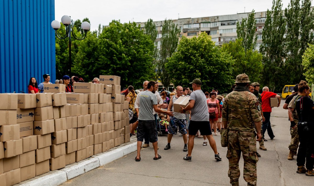 Humanitarinė pagalba Ukrainoje