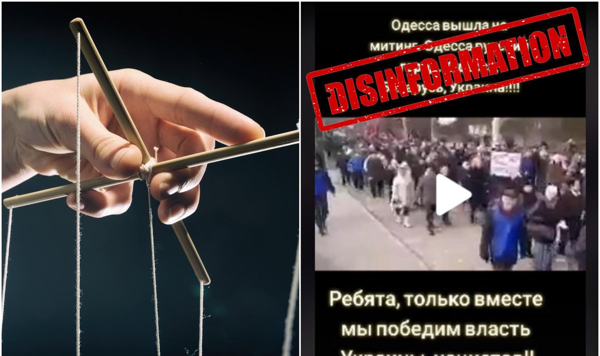 Манипуляция: жители Одессы поддерживают вторжение России в Украину 