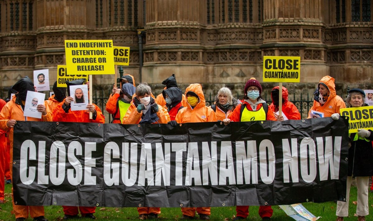 Protestas dėl Gvantanamo kalėjimo