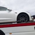 Panevėžyje sulaikytas Norvegijoje ieškomas elektromobilis „Tesla“