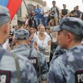 В Москве задержаны более 420 участников несогласованного марша. Полиция объявила имя Иван Голунов антиправительственным лозунгом