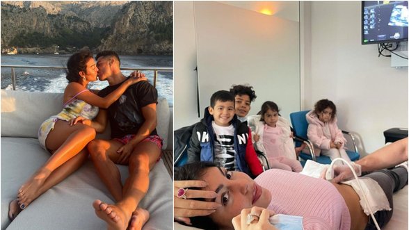 Šešių vaikų tėvu tuoj tapsiantis Cristiano Ronaldo originaliai parodė, ko laukiasi jo mylimoji
