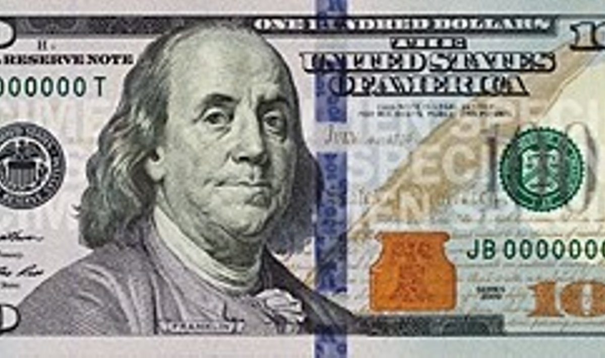 100 dolerių banknotas. newmoney.gov